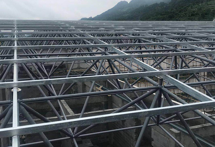 长沙仁怀冠英学校艺体楼网架